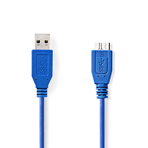 Nedis USB-Kabel 3.0 A Stecker - Micro-B-Stecker 5.0 m Blau von NEDIS