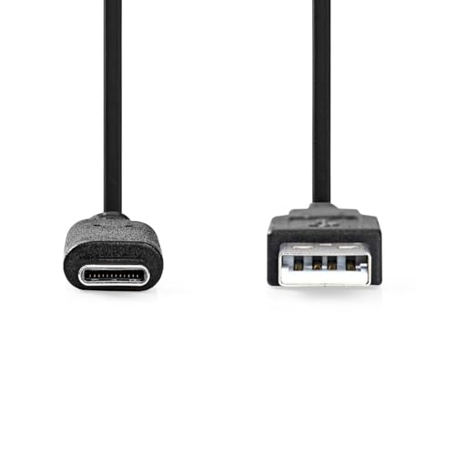 Nedis USB-Kabel - USB 3.2 Gen 2 - USB-A Stecker - USB-C Stecker - 60 W - 10 Gbps - Vernickelt - 1.00 m - Rund - PVC - Schwarz - Label Nedis USB-Kabel - USB 3.2 Gen 2 - USB-A Stecker - USB-C Stecker - 60 W - 10 Gbps - Vernickelt - 1.00 m - Rund - PVC - Schwarz - Label von NEDIS