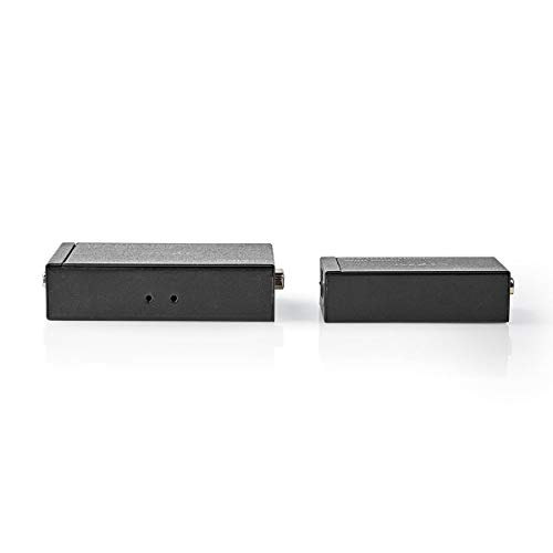 Nedis VGA- und Audio-Extender - VGA-Sender - VGA-Empfänger - über Kat. 5e Kat. 6 - Bis zu 300 m - Schwarz Nedis VGA- und Audio-Extender - VGA-Sender - VGA-Empfänger - über Kat. 5e Kat. 6 - Bis zu 300 m - Schwarz von NEDIS