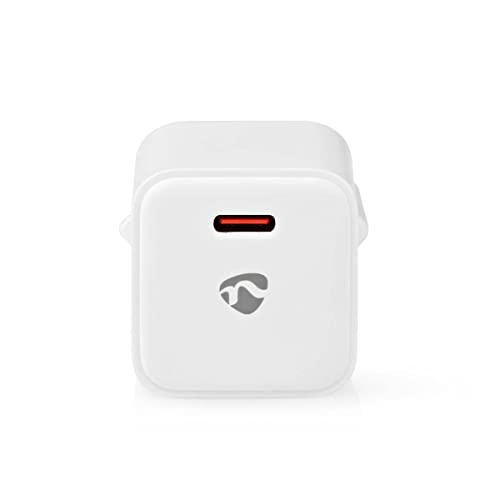 Netzladegerät - 20 W - Schnellladefunktion - 1.67 A / 2.22 A / 3.0 A - Anzahl der Ausgänge: 1 - USB-C - Automatische Spannungswahl Netzladegerät - 20 W - Schnellladefunktion - 1.67 A / 2.22 A / 3.0 A - Anzahl der Ausgänge: 1 - USB-C - Automatische Spannungswahl von NEDIS