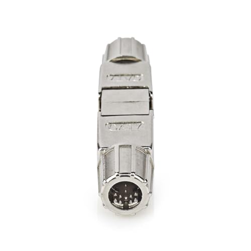 Netzwerkkoppler - CAT7 - Geschirmt - RJ45 Buchse - RJ45 Buchse - Gerade - Metall - Box von NEDIS
