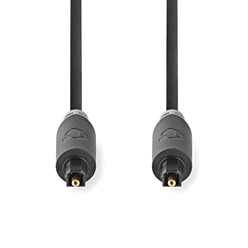Optical Audio Cable | TosLink Male | TosLink Male | 5.00 m | Round | PVC | Anthracite | Box Optical Audio Cable | TosLink Male | TosLink Male | 5.00 m | Round | PVC | Anthracite | Box von NEDIS