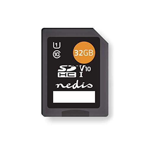Speicherkarte - SDHC - 32 GB - Schreibegeschwindigkeit: 80 MB/s - Lesegeschwindigkeit: 45 MB/s - UHS-I von NEDIS