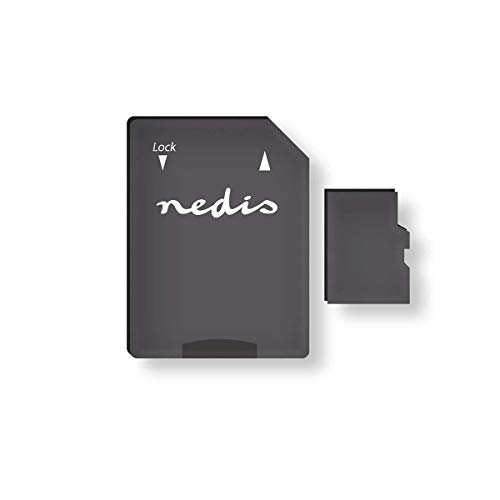 Speicherkarte - microSDXC - 64 GB - Schreibegeschwindigkeit: 90 MB/s - Lesegeschwindigkeit: 45 MB/s - UHS-I - SD Adapter enthalten Speicherkarte - microSDXC - 64 GB - Schreibegeschwindigkeit: 90 MB/s - Lesegeschwindigkeit: 45 MB/s - UHS-I - SD Adapter enthalten von NEDIS