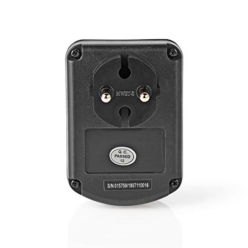 Stromwandler - Netzstromversorgung - 230 V AC 50 Hz - 45 W - Schutzkontakt - Schwarz von NEDIS