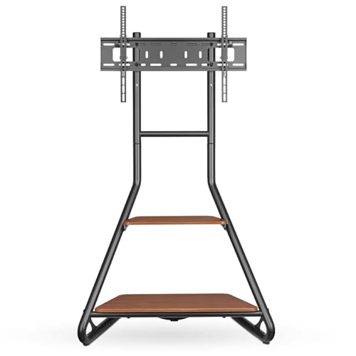 TV Bodenständer - 37-75" - maximal unterstützes Bildschirmgewicht: 40 kg - Bauhaus Design - Einstellbare voreingestellte Höhen - MDF/Stahl - Braun/Schwarz TV Bodenständer - 37-75" - maximal unterstützes Bildschirmgewicht: 40 kg - Bauhaus Design - Einstellbare voreingestellte Höhen - MDF/Stahl - Braun/Schwarz von NEDIS