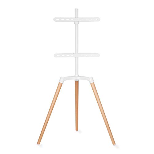 TV Bodenständer - 50-65" - maximal unterstützes Bildschirmgewicht: 35 kg - Scandinavian Design - drehbar - Anti-Kipp-Gurt - Schnappverschluss - Aluminium/Stahl - Weiss TV Bodenständer - 50-65" - maximal unterstützes Bildschirmgewicht: 35 kg - Scandinavian Design - drehbar - Anti-Kipp-Gurt - Schnappverschluss - Aluminium/Stahl - Weiss von NEDIS