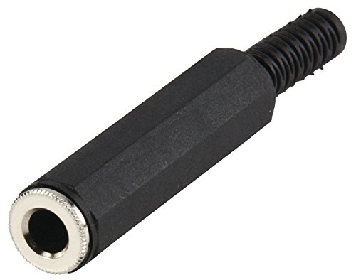 Valueline JC-6.5 mm Mono (F) schwarz Kabel Kabelbinder von NEDIS