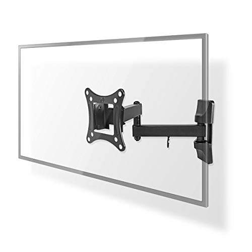 Vollbewegliche-TV-Wandhalterung - 13-27" - maximal unterstützes Bildschirmgewicht: 15 kg - kippbar - drehbar - Minimaler Wandabstand: 60 mm - Maximaler Wandabstand: 350 mm - 3 Drehpunkt(e) von NEDIS