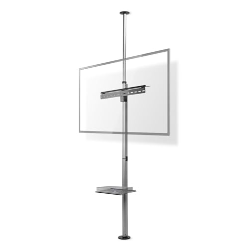 Vollbeweglicher TV-Ständer - 37-70" - maximal unterstützes Bildschirmgewicht: 30 kg - kippbar - drehbar - Einstellbare voreingestellte Höhen - Aluminium/Stahl - Schwarz/Silber Vollbeweglicher TV-Ständer - 37-70" - maximal unterstützes Bildschirmgewicht: 30 kg - kippbar - drehbar - Einstellbare voreingestellte Höhen - Aluminium/Stahl - Schwarz/Silber von NEDIS