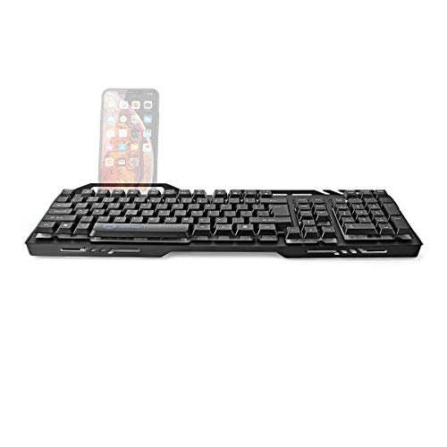 Wired Gaming Keyboard - USB 2.0 - Folientasten - LED - US international - US-Layout - Stromversorgung über USB - Netzkabellänge: 1.50 m - Gaming Wired Gaming Keyboard - USB 2.0 - Folientasten - LED - US international - US-Layout - Stromversorgung über USB - Netzkabellänge: 1.50 m - Gaming von NEDIS
