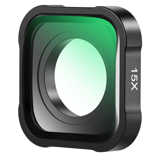 NEEWER 15X Vergrößerung Objektiv 7-10cm Brennweite für Makrofotografie Nahaufnahme, Kompatibel mit GoPro Hero 13 12 11 10 9 Action Kamera, nicht wasserdicht, LS-31 NEEWER 15X Vergrößerung Objektiv 7-10cm Brennweite für Makrofotografie Nahaufnahme, Kompatibel mit GoPro Hero 13 12 11 10 9 Action Kamera, nicht wasserdicht, LS-31 von NEEWER