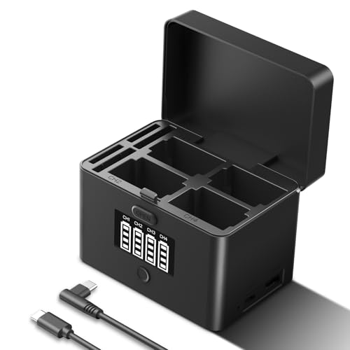 NEEWER 2 In 1 Vier Kanal USB Ladegerät für NP-FZ100 & LP-E6, 40W Schnellladung, Backup Stromversorgung Kompatibel mit Sony A6700 A7III FX3 FX30 A7IV Canon EOS R5 Mark II 6D/II 5D/III 5D, NW-ZP4 NEEWER 2 In 1 Vier Kanal USB Ladegerät für NP-FZ100 & LP-E6, 40W Schnellladung, Backup Stromversorgung Kompatibel mit Sony A6700 A7III FX3 FX30 A7IV Canon EOS R5 Mark II 6D/II 5D/III 5D, NW-ZP4 von NEEWER