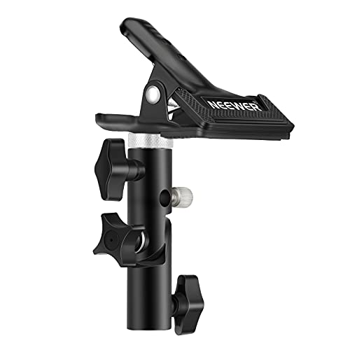 NEEWER 3 PCS Fotostudio Heavy Duty Metall Klammer Halterung mit 5/8“ Licht Stand Befestigung für Reflektor von Neewer