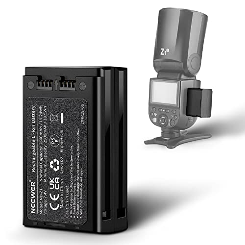 NEEWER 7.4V/2600mAh Ersatz Li-Ion Batterie für Blitzgerät, Lithium Batterie kompatibel mit NEEWER TTL Z2-C Z2-S Z2-N, Z1-C Z1-S Z1-N, Z880-C Z880-S Z880-N, Z760-C Z760-S Z760-N Blitzgerät, NB-Z1 von NEEWER