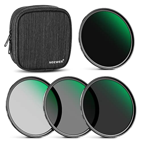 NEEWER 72mm Fixed ND Filter Set ND1000 ND64 ND8 ND4 Graufilter 30 lagige Nanobeschichtungen/optisches HD Glas/ultradünn/wasserabweisend/Kratzfest/wasserdichte Filtertasche Neutraldichtefiltersatz NEEWER 72mm Fixed ND Filter Set ND1000 ND64 ND8 ND4 Graufilter 30 lagige Nanobeschichtungen/optisches HD Glas/ultradünn/wasserabweisend/Kratzfest/wasserdichte Filtertasche Neutraldichtefiltersatz von NEEWER