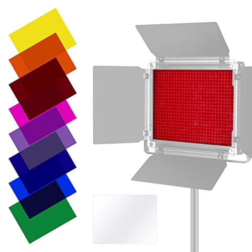 NEEWER 8er Pack Beleuchtung Farbfilter Transparente Farbkorrekturfilter in 8 für NEEWER 660 LED Videoleuchte, 16,7 x 21,7cm NEEWER 8er Pack Beleuchtung Farbfilter Transparente Farbkorrekturfilter in 8 für NEEWER 660 LED Videoleuchte, 16,7 x 21,7cm von NEEWER