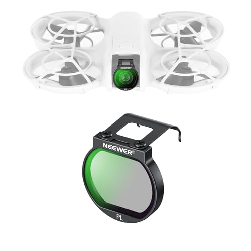 NEEWER CPL Filter für NEO Drohne, ultradünnes, mehrfach beschichtetes HD optisches Glas, aufsteckbarer Polfilter, Drone Zubehör, Polarisationsfilter kompatibel mit DJI NEO, FL-N26 von NEEWER