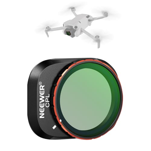 NEEWER CPL Filter kompatibel mit DJI Mini 4 Pro Drone, drehbarer zirkularer Polarisationsfilter Polfilter mit mehrfach beschichtetem optischem HD Glas, Leichter Rahmen, sichere Befestigung, FL-B13 von NEEWER