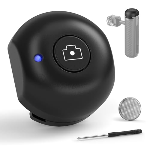 NEEWER Cold Shoe Abdeckung für PA045E Bluetooth Auslöser Seitengriff, ABS + PC Kaltschuh Schutz mit CR2032 Ersatz Knopfzellenbatterie und Kreuzschlitz Schraubendreher, RT005E von NEEWER