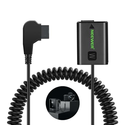 NEEWER D Tap auf NP-FW50 Dummy Akku mit Kabel für V Montage Akku, stabile kontinuierliche Stromversorgung für Sony ZV-E10 A3000 A5000 A5100 A6000 A6100 A6300 A6400 A6500 A7 II A7R II A7S II, VP-FW50 NEEWER D Tap auf NP-FW50 Dummy Akku mit Kabel für V Montage Akku, stabile kontinuierliche Stromversorgung für Sony ZV-E10 A3000 A5000 A5100 A6000 A6100 A6300 A6400 A6500 A7 II A7R II A7S II, VP-FW50 von NEEWER