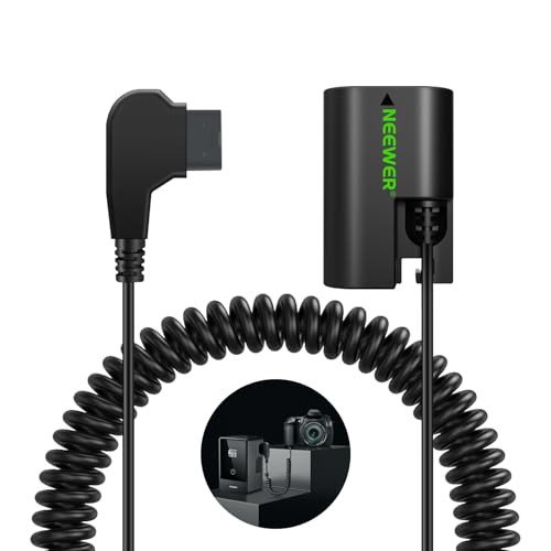 NEEWER D Tap zu LP-E6NH Dummy Batterie mit Kabel für V Mount Akku, stabile Stromversorgung für Canon EOS R5 C R6 R7 5D II III IV 6D II 7D II 60D 60Da 70D 80D 90D XC10 XC15 5DS R, VP-LPE6NH NEEWER D Tap zu LP-E6NH Dummy Batterie mit Kabel für V Mount Akku, stabile Stromversorgung für Canon EOS R5 C R6 R7 5D II III IV 6D II 7D II 60D 60Da 70D 80D 90D XC10 XC15 5DS R, VP-LPE6NH von NEEWER