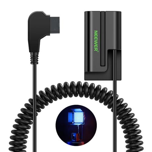 NEEWER D Tap zu NP-F550 Batterie Attrappe mit Kabel für V Mount Akku Stabile Stromversorgung für RGB660 RGB1200 RGB168 BH20B LED Videolicht F500 F400 F100 Kompatibel mit Atomos Ninja Monitor, VP-F550 NEEWER D Tap zu NP-F550 Batterie Attrappe mit Kabel für V Mount Akku Stabile Stromversorgung für RGB660 RGB1200 RGB168 BH20B LED Videolicht F500 F400 F100 Kompatibel mit Atomos Ninja Monitor, VP-F550 von NEEWER