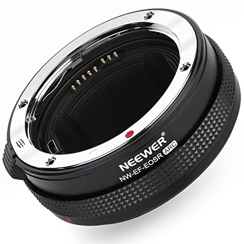 NEEWER EF auf RF Montage Adapter Autofokus Objektivhalterung Adapter mit Steuerring kompatibel mit Canon EF/EF-S Objektiv EOS R Ra RP R6 R5 R3 R7 R10 R8 R50 Kamera, Max. 2 kg, NW-EF -EOSR ARC NEEWER EF auf RF Montage Adapter Autofokus Objektivhalterung Adapter mit Steuerring kompatibel mit Canon EF/EF-S Objektiv EOS R Ra RP R6 R5 R3 R7 R10 R8 R50 Kamera, Max. 2 kg, NW-EF -EOSR ARC von NEEWER