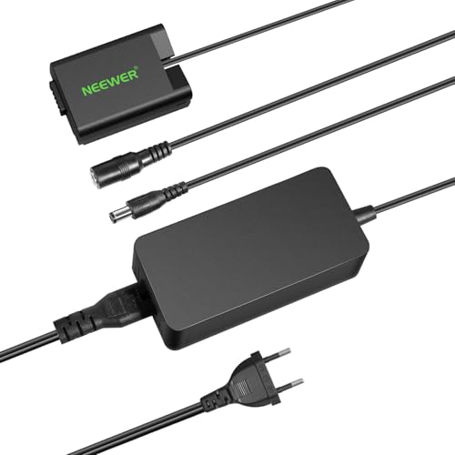 NEEWER EN-EL25 Ersatz Dummy Akku Koppler Set, Kamera Ladegerät Kit mit DC Koppler und AC Adapter und EU Stecker, AC Netzteil Adapter kompatibel mit Nikon Z50 Z fc Z30 Kamera, EP-5G NEEWER EN-EL25 Ersatz Dummy Akku Koppler Set, Kamera Ladegerät Kit mit DC Koppler und AC Adapter und EU Stecker, AC Netzteil Adapter kompatibel mit Nikon Z50 Z fc Z30 Kamera, EP-5G von NEEWER