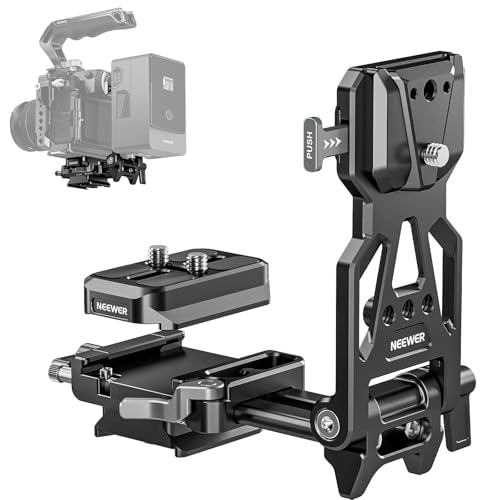 NEEWER Faltbare V-Halterung Batterieplatte mit Arca-Typ-Kamera-Grundplatte für RS4 RS3 Gimbal & Stativ, leichtes DSLR-Kamera-Video-Rig, kompatibel mit SmallRig V Lock Akku und Käfig, PS015 NEEWER Faltbare V-Halterung Batterieplatte mit Arca-Typ-Kamera-Grundplatte für RS4 RS3 Gimbal & Stativ, leichtes DSLR-Kamera-Video-Rig, kompatibel mit SmallRig V Lock Akku und Käfig, PS015 von NEEWER