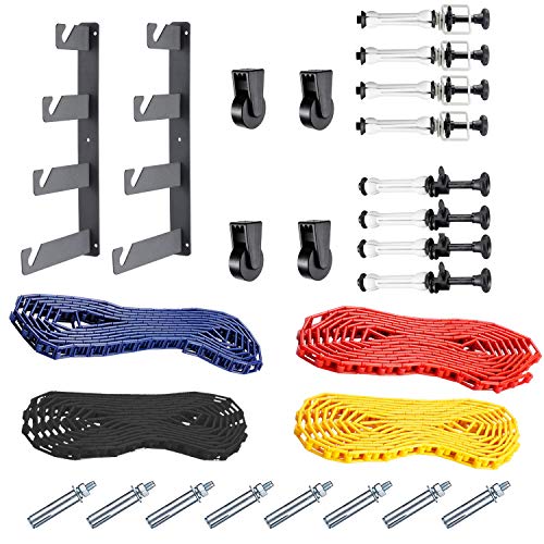 NEEWER Fotografie 4 Rollen Wandmontage Manuelle Hintergrund Unterstützung System mit 2 x Vierfach Haken, 8 x Expand Bar, 4 x Kette, Tragfähigkeit pro Rolle: 22lb/10kg NEEWER Fotografie 4 Rollen Wandmontage Manuelle Hintergrund Unterstützung System mit 2 x Vierfach Haken, 8 x Expand Bar, 4 x Kette, Tragfähigkeit pro Rolle: 22lb/10kg von NEEWER