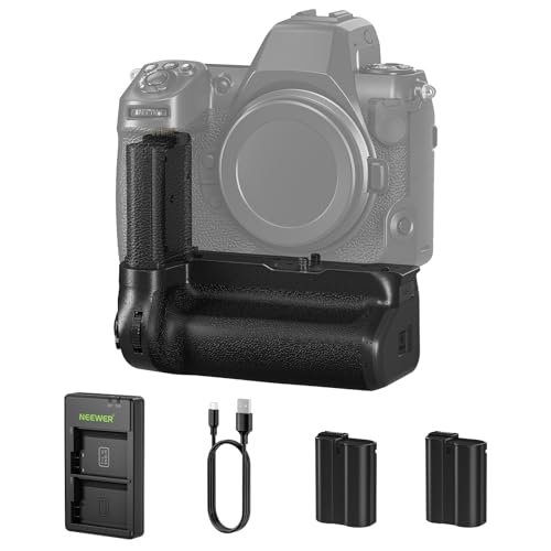NEEWER MB-N12 Vertikaler Ersatz Akkugriff für Nikon Z8, Batteriegriff mit 2er Pack EN-EL15c 2400mAh Ersatzakkus und USB Zweikanal Ladegerät Set, Hot Swap fähig vertikale Aufnahme erweiterter Leistung NEEWER MB-N12 Vertikaler Ersatz Akkugriff für Nikon Z8, Batteriegriff mit 2er Pack EN-EL15c 2400mAh Ersatzakkus und USB Zweikanal Ladegerät Set, Hot Swap fähig vertikale Aufnahme erweiterter Leistung von NEEWER