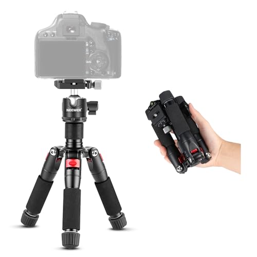 NEEWER Mini Stativ für Kamera mit 360°Kugelkopf Aluminiumlegierung 20"/ 50cm 1/4" Arca Type QR Plate,tragbares Desktop Reisestativ für DSLR Kamera Video Camcorder, maximale Belastung: 11lb/5kg NEEWER Mini Stativ für Kamera mit 360°Kugelkopf Aluminiumlegierung 20"/ 50cm 1/4" Arca Type QR Plate,tragbares Desktop Reisestativ für DSLR Kamera Video Camcorder, maximale Belastung: 11lb/5kg von NEEWER