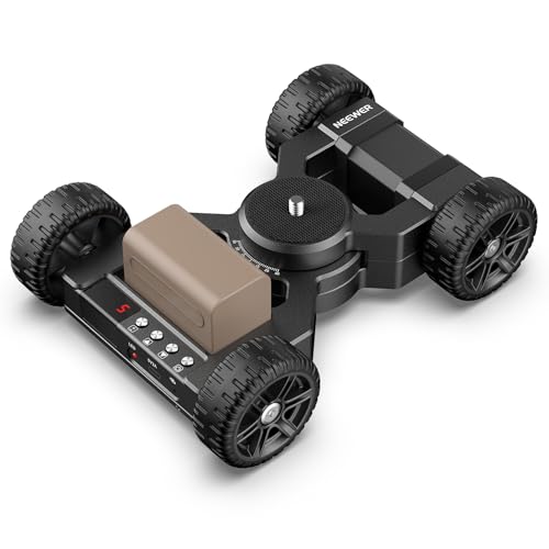 NEEWER Motorisierter Kamera Slider Dolly mit App Steuerung, aufgerüstet mit ultraleisen Doppelmotor Antrieb, 5 Std. Laufzeit Akku, kompatibel mit GoPro iPhone Android Samsung DSLR Camcorder, DL400 NEEWER Motorisierter Kamera Slider Dolly mit App Steuerung, aufgerüstet mit ultraleisen Doppelmotor Antrieb, 5 Std. Laufzeit Akku, kompatibel mit GoPro iPhone Android Samsung DSLR Camcorder, DL400 von NEEWER