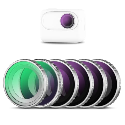 NEEWER ND-Filter-Set, kompatibel mit Insta360 GO 3S, UV+CPL+ND8+ND16+ND32+ND64 Filtern, Action-Kamera-Zubehör, Polarisations- und Neutraldichtefilter, mehrfach beschichtetes optisches HD-Glas NEEWER ND-Filter-Set, kompatibel mit Insta360 GO 3S, UV+CPL+ND8+ND16+ND32+ND64 Filtern, Action-Kamera-Zubehör, Polarisations- und Neutraldichtefilter, mehrfach beschichtetes optisches HD-Glas von NEEWER