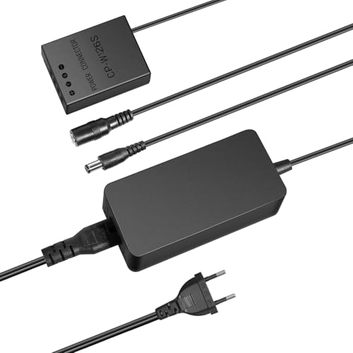 NEEWER NP-W126/NP-W126S Ersatz Dummy Akku Ladegerät Set, AC Netzteil Adapter und DC Koppler, kompatibel mit FUJIFLIM X100VI X-T30 II X-S10 X-T200 X100F X100V X-A5 X-E4 X-Pro3 X-T3 X-T20 NEEWER NP-W126/NP-W126S Ersatz Dummy Akku Ladegerät Set, AC Netzteil Adapter und DC Koppler, kompatibel mit FUJIFLIM X100VI X-T30 II X-S10 X-T200 X100F X100V X-A5 X-E4 X-Pro3 X-T3 X-T20 von NEEWER