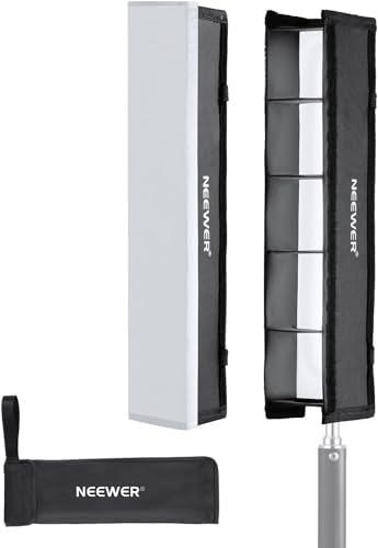 NEEWER Röhrenlichtgitter Softbox Diffusor für RGB1 LED Lichtstab, Wabengitterstreifen Softbox mit Diffusor, Tragetasche, Klettverschlüssen für Foto Video Live Stream Porträt Produktaufnahmen, NS7S NEEWER Röhrenlichtgitter Softbox Diffusor für RGB1 LED Lichtstab, Wabengitterstreifen Softbox mit Diffusor, Tragetasche, Klettverschlüssen für Foto Video Live Stream Porträt Produktaufnahmen, NS7S von NEEWER