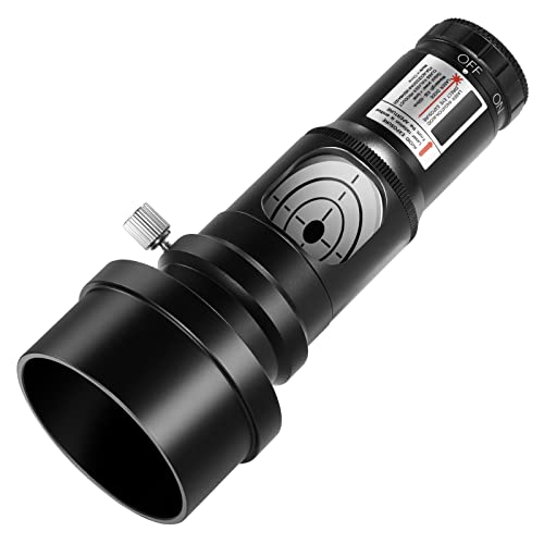 NEEWER Roter Laserkollimator, verstellbares 1,25" Kollimationsokular mit 2" Adapter, Teleskopzubehör, kompatibel mit Newtonian Dobsonian Marca Reflektor Teleskop, LS-T9 NEEWER Roter Laserkollimator, verstellbares 1,25" Kollimationsokular mit 2" Adapter, Teleskopzubehör, kompatibel mit Newtonian Dobsonian Marca Reflektor Teleskop, LS-T9 von NEEWER