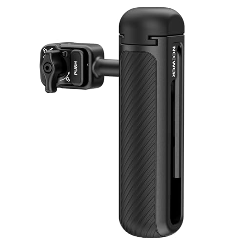 NEEWER Quick Release Side Handle für Telefonkäfig PA073 PA074 für iPhone 16 Pro/16 Pro Max, PA042 für Samsung S24 Ultra, mit abgedecktem Cold Shoe, Anti Off Pin, schwarzes Schloss, PA045B NEEWER Quick Release Side Handle für Telefonkäfig PA073 PA074 für iPhone 16 Pro/16 Pro Max, PA042 für Samsung S24 Ultra, mit abgedecktem Cold Shoe, Anti Off Pin, schwarzes Schloss, PA045B von NEEWER