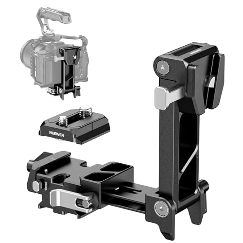 NEEWER V Mount Akku Plate Faltbare Battery Platte mit Arca Typ Basisplatte für RS4 Gimbal, Stativ & PD Schnellwechselplatte, DSLR Kamera Video Rig, kompatibel mit SmallRig V Lcok Akku und Cage, PS014 NEEWER V Mount Akku Plate Faltbare Battery Platte mit Arca Typ Basisplatte für RS4 Gimbal, Stativ & PD Schnellwechselplatte, DSLR Kamera Video Rig, kompatibel mit SmallRig V Lcok Akku und Cage, PS014 von NEEWER