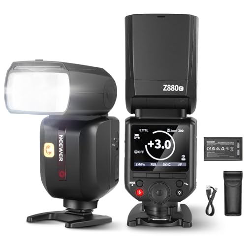 NEEWER Z880-C 2,4G 76W TTL Kamera Blitz Speedlite Flash Kompatibel mit Canon Benutzeroberfläche Modellierlicht TTL/M Schnellschalter TCM Taste, 1/8000s HSS 7,2V/3000mAh Akku 600 Volle Leistung Blitze NEEWER Z880-C 2,4G 76W TTL Kamera Blitz Speedlite Flash Kompatibel mit Canon Benutzeroberfläche Modellierlicht TTL/M Schnellschalter TCM Taste, 1/8000s HSS 7,2V/3000mAh Akku 600 Volle Leistung Blitze von NEEWER