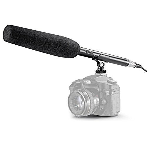 Neewer 14,37 Zoll Kamera Camcorder Interview Fotografie MIC Kondensator Mikrofon für Canon Nikon Sony Olympus Pentax Panasonic und andere HDSLRs DV Camcoders von NEEWER