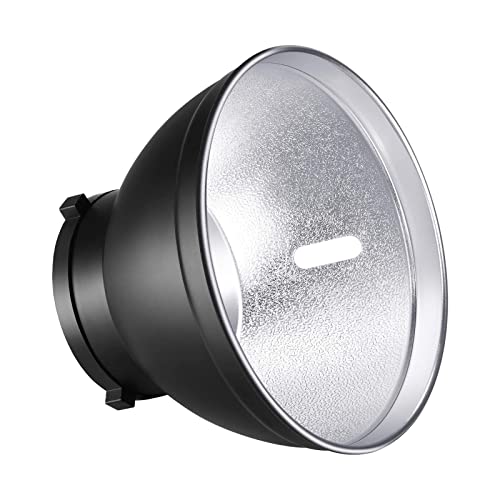 Neewer 7''/18cm Standard Reflektor Diffusor Lampenschirm Schale für Bowens Mount Studio Blitz Videoleuchte wie Neewer CB60, CB100, CB150, Vision 4, Vision 5, ML300, S101-300W/300W PRO/400W/400W PRO Neewer 7''/18cm Standard Reflektor Diffusor Lampenschirm Schale für Bowens Mount Studio Blitz Videoleuchte wie Neewer CB60, CB100, CB150, Vision 4, Vision 5, ML300, S101-300W/300W PRO/400W/400W PRO von Neewer