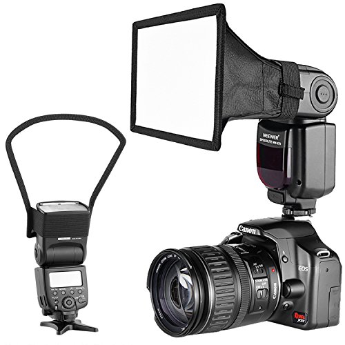 Neewer Kamera Speedlite Flash Softbox und Reflektor Diffusor Kit für Canon Nikon und andere DSLR Kameras Blitze, Neewer TT560 TT850 TT860 NW561 NW670 VK750II Blitze von NEEWER