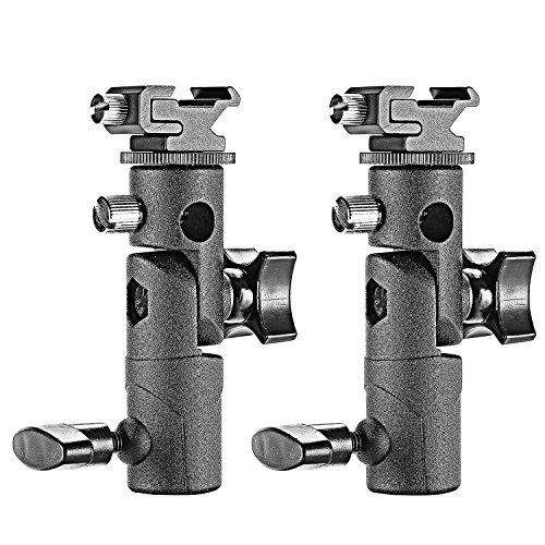 Neewer Professioneller universeller Blitzlichtständer für Blitzgeräte von Canon, Nikon, Pentax, Olympus und andere Blitzgeräte, E-Typ, Studio-Licht, LED-Licht, 2 Stück Neewer Professioneller universeller Blitzlichtständer für Blitzgeräte von Canon, Nikon, Pentax, Olympus und andere Blitzgeräte, E-Typ, Studio-Licht, LED-Licht, 2 Stück von NEEWER