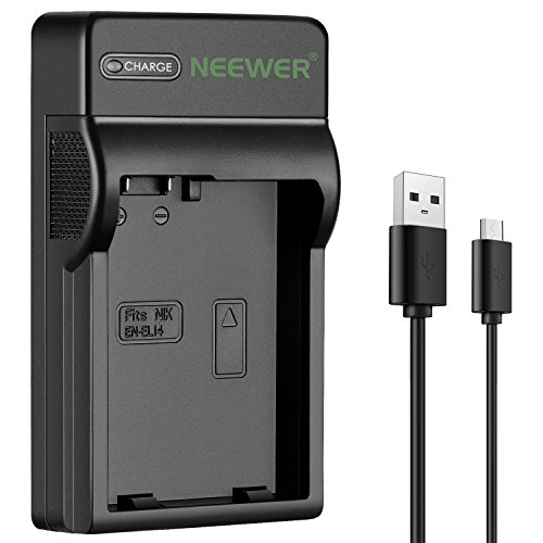NEEWER Slim Fast EN-EL14 EN-EL14a Ladegerät, kompatibel mit Nikon D3500 D5600 D3300 D5100 D5500 D3100 D3200 D5200 D5300 D3400 DF Coolpix P7000 P7100 P7700 P7800 und mehr NEEWER Slim Fast EN-EL14 EN-EL14a Ladegerät, kompatibel mit Nikon D3500 D5600 D3300 D5100 D5500 D3100 D3200 D5200 D5300 D3400 DF Coolpix P7000 P7100 P7700 P7800 und mehr von NEEWER
