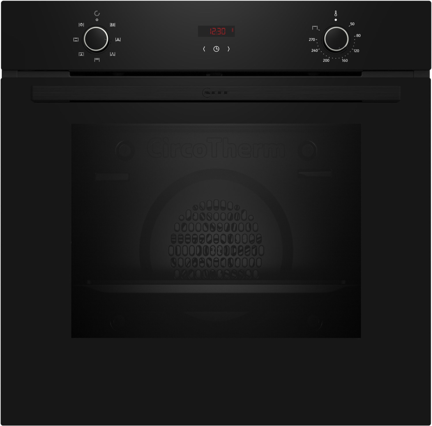 B1CCC0AK0 Einbaubackofen schwarz / A B1CCC0AK0 Einbaubackofen schwarz / A von NEFF