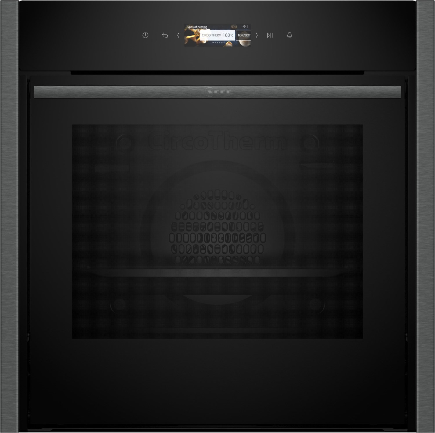 B44CR71G0K Einbaubackofen graphit / A+ von NEFF