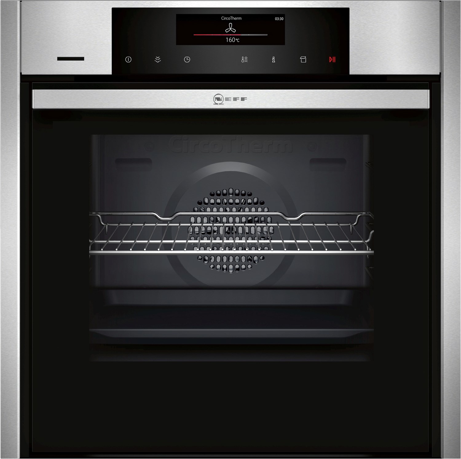B46FT62H0 Elektro-Backofen mit Dampfgarer edelstahl B46FT62H0 Elektro-Backofen mit Dampfgarer edelstahl von NEFF