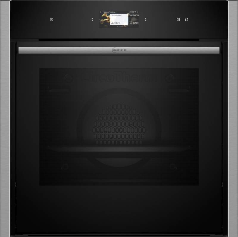 B64FS31N0 Elektro-Backofen mit Dampfgarer edelstahl von NEFF